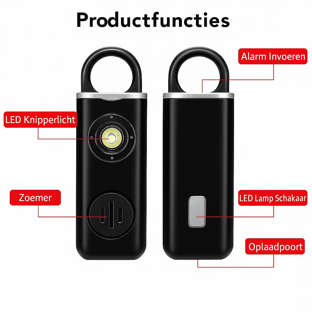 Persoonlijk Veiligheidsalarm™ Mijn winkel